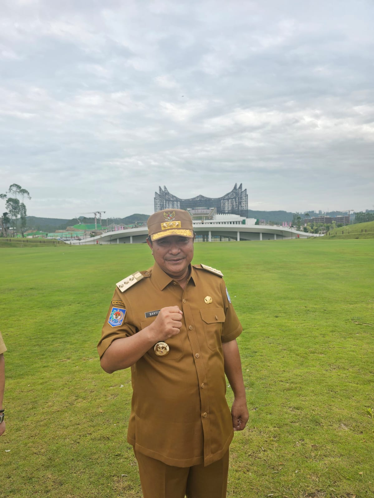 PJ Gubernur Sulbar Saat Berkunjung Ke Ibu Kota Nusantara (IKN)