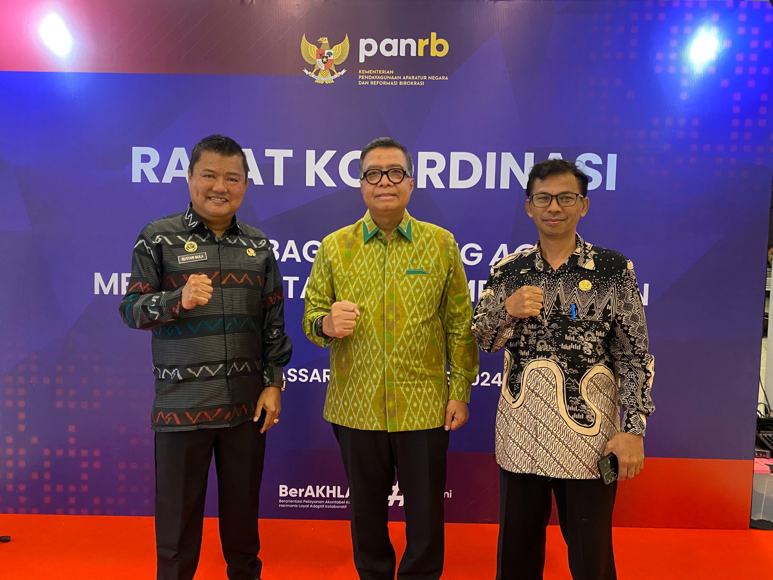 Sekprov Sulbar Muhammad Idris Hadiri Rapat Koordinasi Kelembagaan dan Tatalaksana Kemenpan RB